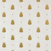 Bumble Bee Wallpaper - BP507 - White / Gold