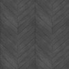 Galerie Organic Textures Herringbone Wood Slats Wallpaper - G67996 - Black