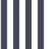 Galerie Smart Stripes 2 Striped Wallpaper - G67523 - Navy / White