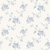 Galerie Palazzo Floral Trail Wallpaper - G67630 - Blue / White