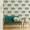 Fresco Lykke Tree Wallpaper - 108279 - Dark Green