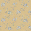 Galerie Palazzo Floral Trail Wallpaper - G67634 - Blue / Gold