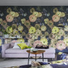 Designers Guild Le Poeme De Fleurs Wallpaper Midnight PDG1107/02