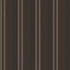 Galerie Palazzo Striped Wallpaper - G67629 - Dark Brown / Gold