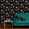 Graham & Brown Isabelle Wallpaper - 108613 - Black