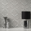 Fine Decor Wave Wallpaper Grey M95616