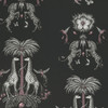 Emma J Shipley Creatura Wallpaper Charcoal W0114/01