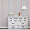 Galerie Stripes & Damasks 2 Dockery Stripe Wallpaper - SD36117 - Blue / Red