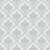 Galerie Delicate Damask Wallpaper - 23646 - Celeste