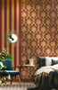 Galerie Stripe Wallpaper - 23678 - Red
