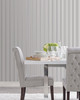 Galerie Simply Silks 4 Classic Stripe Wallpaper - MD29464 -  Cream