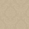 Galerie Simply Silks 4 Feathered Damask Wallpaper - SK34755 - Brushed Gold