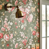 Sanderson Stapleton Park Wallpaper - 217048 - Ink / Broncho
