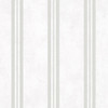 Galerie City Glam Mixed Stripe Wallpaper - 32635 - White