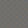 Galerie City Glam Arch Wallpaper - 32721 - Dark Grey / Rose Gold