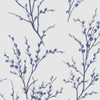 Laura Ashley Pussy Willow Wallpaper - 113360 - Midnight