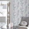 Laura Ashley Pussy Willow Wallpaper - 113360 - Midnight
