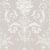 Laura Ashley Josette Wallpaper - 113378 - White / Dove Grey