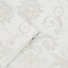 Laura Ashley Josette Wallpaper - 113385 - Dove Grey / White