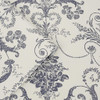 Laura Ashley Josette Wallpaper - 113387 - Off White / Midnight