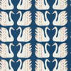 Scion Swim Swam Swan  Wallpaper - 112797 - Denim