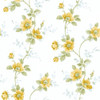 Galerie Rose Garden Vineyard Roses Wallpaper - RG35730 - Yellow / Gold