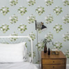 Galerie Secret Garden Classic Bouquet Wallpaper - G78497 - Duck Egg / Green / Grey