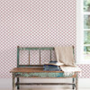 Galerie Secret Garden Trellis Positive Wallpaper - G78527 - Cranberry
