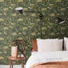 Galerie Sommarang Hybbe Wallpaper - S55022 - Dark Green