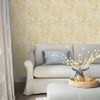 Laura Ashley Picardie Wallpaper - 114900 - Pale Gold