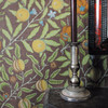 Morris & Co Fruit Wallpaper - 217103 - Chocolate
