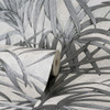 Vymura Palm Leaf Wallpaper - M95625 - Grey