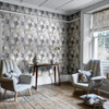Prestigious Textiles Grayson Wallpaper - 1677/908 - Pewter