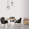 Galerie Just Kitchens Bee Hive Wallpaper - G45405 - White / Black