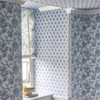 English Heritage St John Street Trellis Wallpaper Delft PEH0003/05