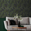 Ted Baker Piner Wallpaper - ED13126 - Navy Blue / Green
