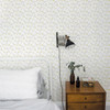 Galerie Delicate Floral Wallpaper - G56650 - Yellow / Grey