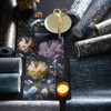 Clarke & Clarke Camile Wallpaper - W0148/02 - Midnight / Gold