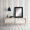 Galerie Nordic Branch Wallpaper - G56330 - Silver / Gold