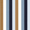 Casamance Transat Wallpaper - 75923262 - Bleu Persan / Or