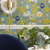Clarke & Clarke Passiflora Wallpaper - W0143/02 - Emerald