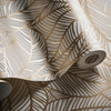 Clarke & Clarke Selva Wallpaper - W0144/01 - Bronze / Ivory