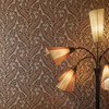 Clarke & Clarke Regale Wallpaper - W0161/04 - Russet / Gilver