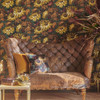 Clarke & Clarke Sunforest Wallpaper - W0162/04 - Sage / Russet