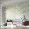 Harlequin Florent Wallpaper - 113015 - Seaglass / Clover / Rosehip