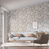 Harlequin Florent Wallpaper - 113016 - Sailcloth / Celestial / Clay