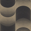 Graham & Brown Eclipse Wallpaper - 115066 - Black / Gold