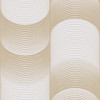 Graham & Brown Eclipse Wallpaper - 115075 - Pearl / Gold