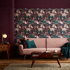 Graham & Brown Timepiece Wallpaper - 112276 - Amethyst