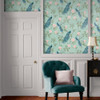 Graham & Brown Resplendence Wallpaper - 107872 - Aqua